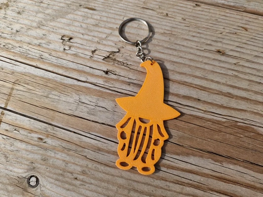 spooky gnome 3 keychain - 3d by omsculpts on thangs gonk garden creepy cute witch halloween 3d print model - Mito3D