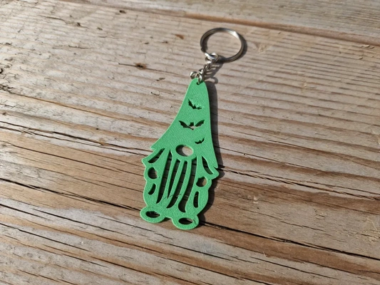 spooky gnome keychain - 3d by omsculpts on thangs gonk cute keyring bat creepy halloween 3d print model - Mito3D