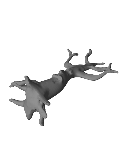 escalofriante árbol bidón 3D print model - Mito3D