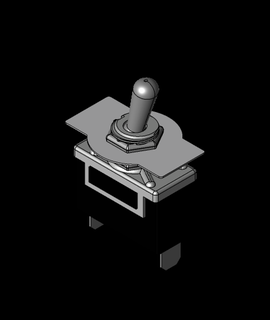 spst cambiar interruptor Ingeniero Inverso 3d print model - Mito3D