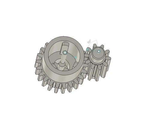 spur gear 24 teeth obj - 3d by marchi on thangs 3d print model - Mito3D
