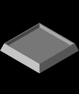 square base hollowstl gesinanscott 3d print model - Mito3D