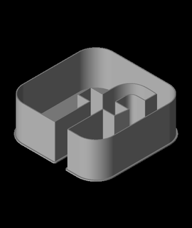 Meydan Facebook logo iç içe geçmiş Kutu v1 3d print model - Mito3D