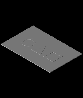 calamar juego vocación tarjeta 3d modelo javedshaik gracias 3d print model - Mito3D