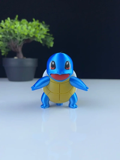 squirtle - multicolor 3d by pressprint on thangs 3d print model - Mito3D