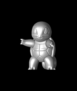 squirtle - pokemon fan art Arts & Entertainment 3d print model - Mito3D