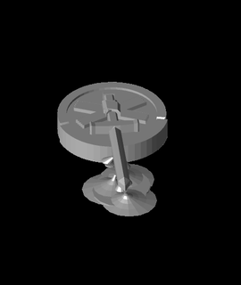 stabby Roomba Sturmkrähe 3d print model - Mito3D