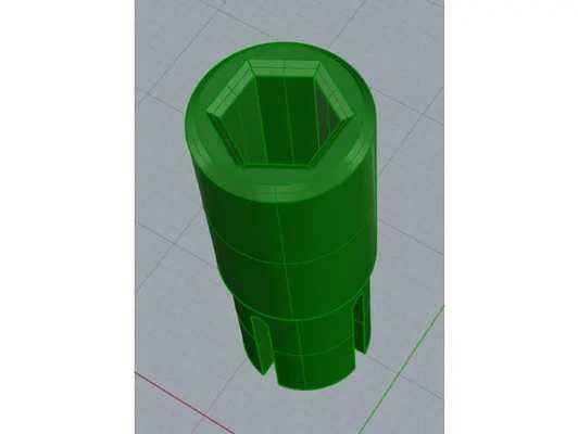 stabilo adaptador cricut criador 3d by fernandocheca on 3d print model - Mito3D