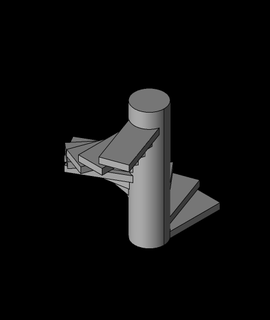 merdivenler samb ev Bahçe 3d print model - Mito3D