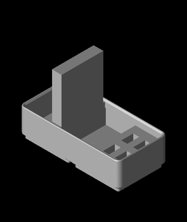 agrafador gridfinity suporte vitorioso 3d print model - Mito3D