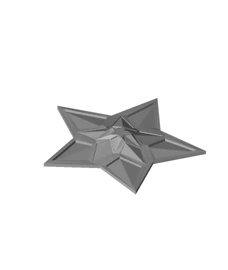 étoile 3d by rendre 3D print model - Mito3D