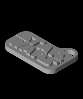 star savaş logo anahtar Zincir tasarım Hobiler oyunlar 3d print model - Mito3D