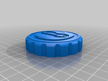 star wars - jedi order stash jar lid kcwarthog 3d print model - Mito3D
