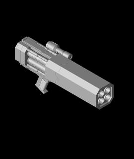 star wars fc-1 flechette launcher 3d model thangs 3d print model - Mito3D