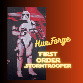 star wars first order stormtrooper sergeant - hueforge pezliz 3d print model - Mito3D