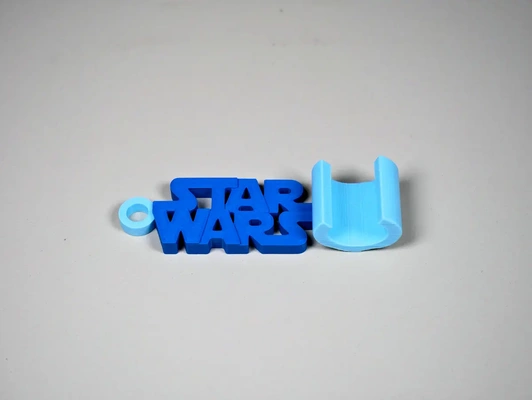 star wars keychain phone stand - 3d by printbunny on thangs starwars holder keyring 3d print model - Mito3D