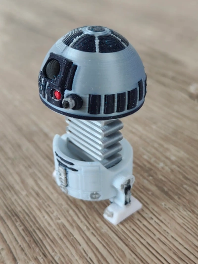 star wars r2-d2 springie - 3d by thecraftymaker on thangs movies starwars droids droid r2d2 astromech bobble head toy spring arts & entertainment 3d print model - Mito3D
