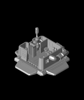starcraft 2 supply depot asciencepotato 3d print model - Mito3D