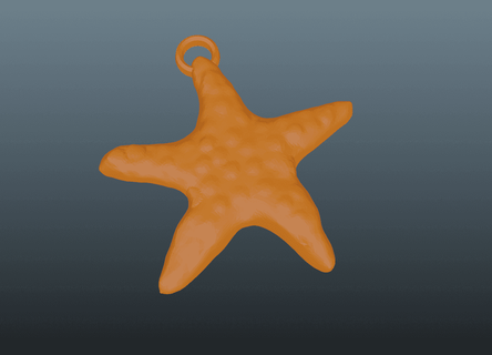 starfish - gareth7562 3d print model - Mito3D