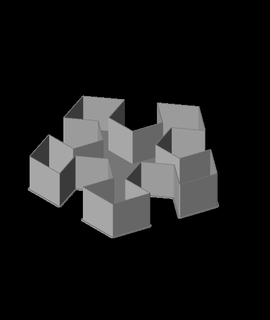 starpentha nestable box v2 ppac 3d print model - Mito3D