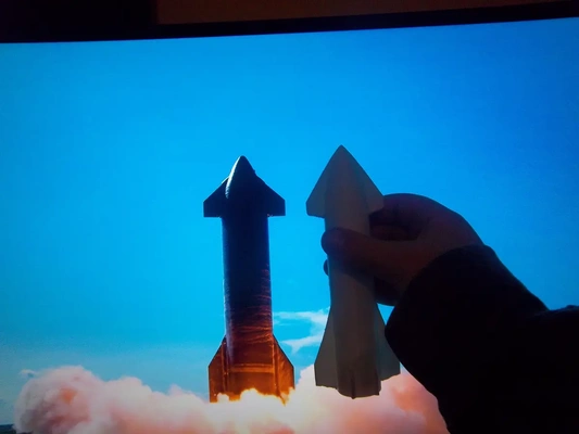 yıldız gemisi yükseltici 3d by roketler uzay teşekkürler 3d print model - Mito3D