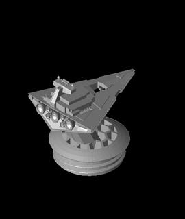 Guerra Estrelas morte Estrela framboesa pi 4 caso bainha 3d print model - Mito3D