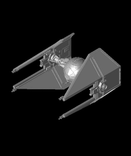 guerres étoiles attacher intercepteur 3d modèle 3ddesigner 3d print model - Mito3D