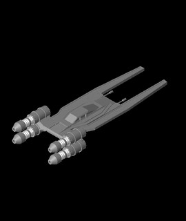 starwars u-wing 3d model tabjam3163 thangs 3d print model - Mito3D