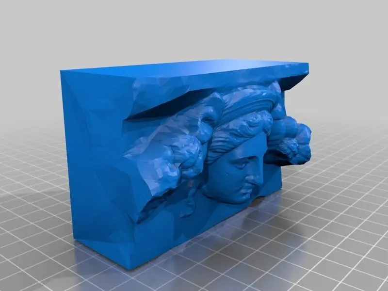 statue izmir archéologie musée 3d by minifabrikam 3D print model - Mito3D