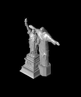 statue liberté 3d modèle ralphmeira 3d print model - Mito3D