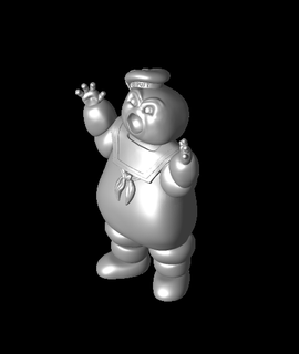 stay puft marshmallow man 3d model thangs 3d print model - Mito3D