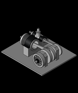 steam engine schemestp 3d model mattia borroni thangs 3d print model - Mito3D