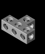 stemfie - beams t-shaped symmetric 3d model thangs 3d print model - Mito3D