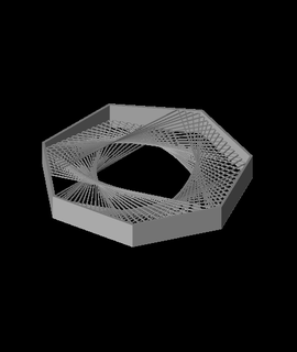 raideur polygones 3d modèle alex forme 3d print model - Mito3D