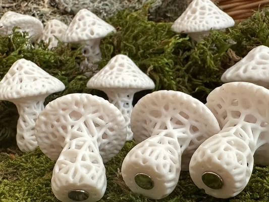 stochastic mushroom magnets large - 3d by davemakesstuff on thangs 3d print model - Mito3D