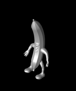 stoico Banana campo machenna56k arti divertimento 3d print model - Mito3D