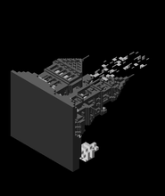 taş malikane Minecraft 3d model lamaxxlama teşekkürler 3d print model - Mito3D