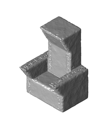 stone throne 3d model np dev thangs 3D print model - Mito3D