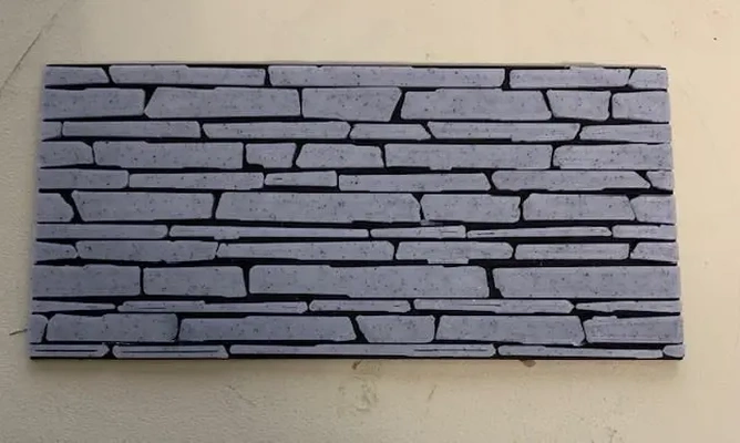 stone wall - 3d by milvetretired on thangs 3d print model - Mito3D