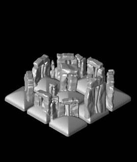 stonehenge modular lamp 3d model davemakesstuff thangs 3d print model - Mito3D
