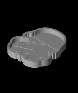 storm trooper - dump tray kcwarthog 3d print model - Mito3D