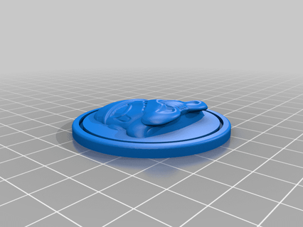storm trooper coin - kcwarthog 3d print model - Mito3D