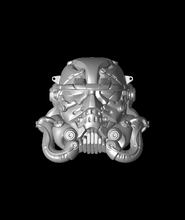 Stormtrooper cyberpunked helm estrella wa 3d modelo gracias 3d print model - Mito3D