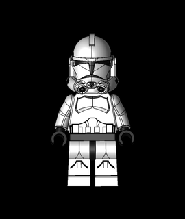 Stormtrooper Lego 3d imprimible modelo gracias 3d print model - Mito3D