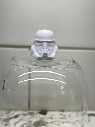 stormtrooper valve capstl - 3d by buds on thangs 3d print model - Mito3D