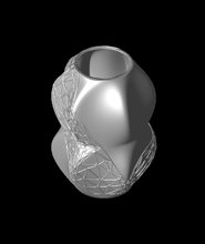 stractum vase 3d poemas modelo 3dpoesie gracias 3d print model - Mito3D