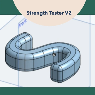 forza tester v2 3d by riflettere on grazie 3d print model - Mito3D