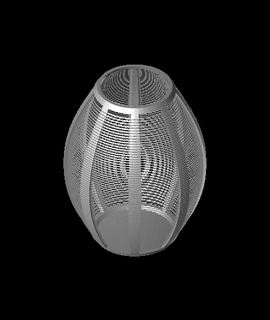 corda vaso bocal extrusora casa jardim 3d print model - Mito3D