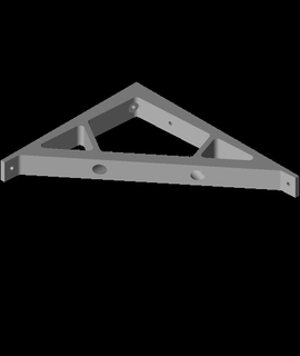 sturdy shelf bracket mechanizedmedic Home & Garden 3d print model - Mito3D
