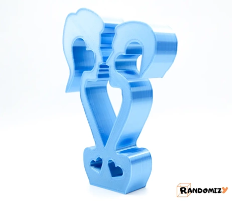 stylized man&man - 3d by randomizy on thangs 3d print model - Mito3D